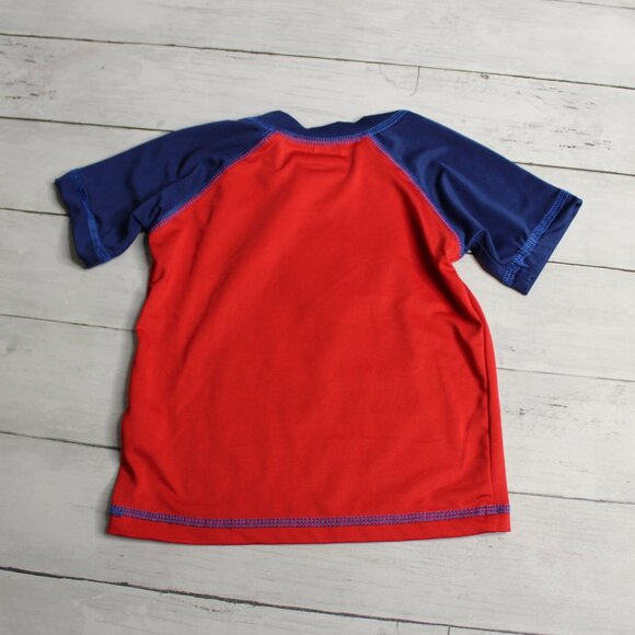 Swiggles Baby Boy's Rashguard Swim Shirt Size 12 Months UV Protection - Picture 5 of 5